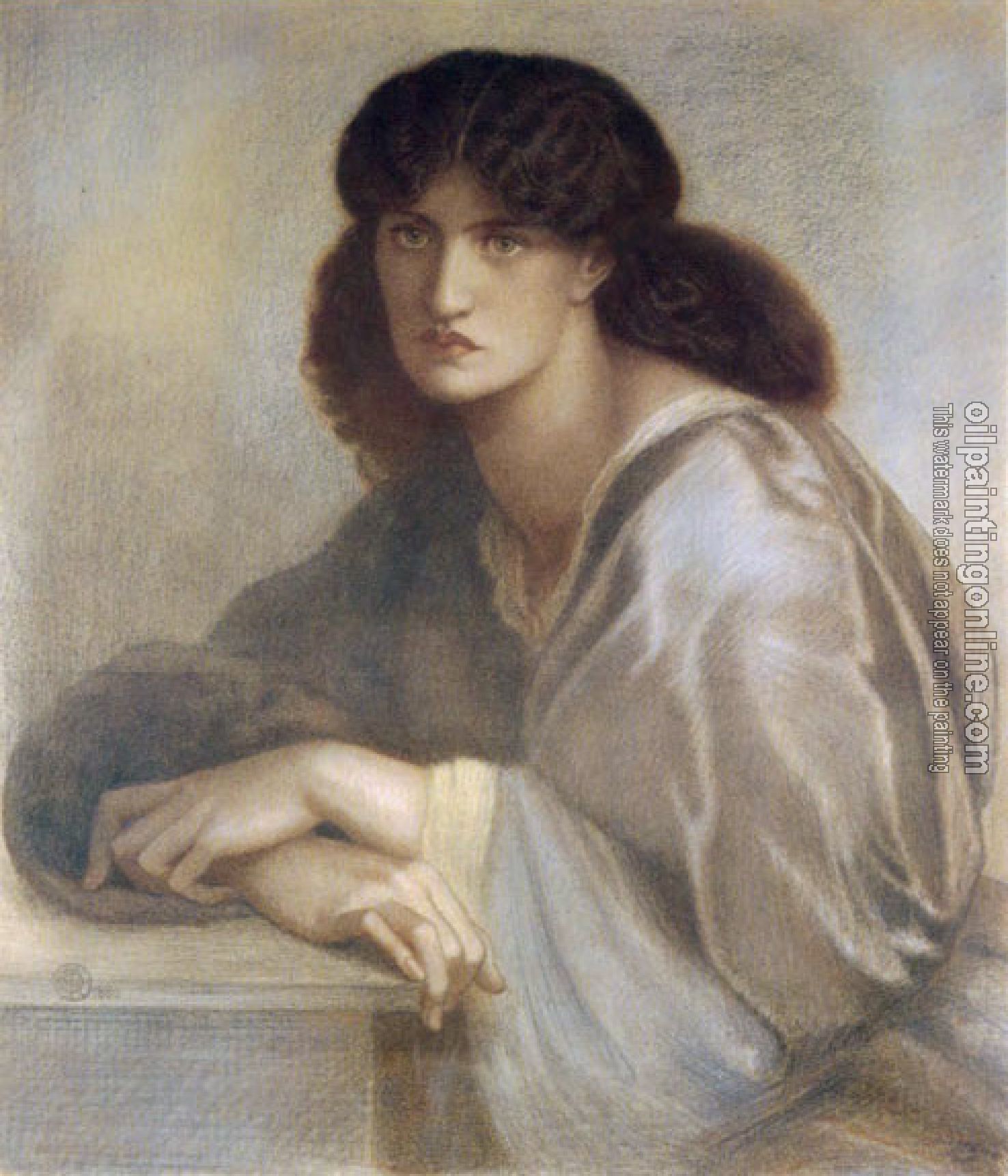 Rossetti, Dante Gabriel - La Donna Della Finestra